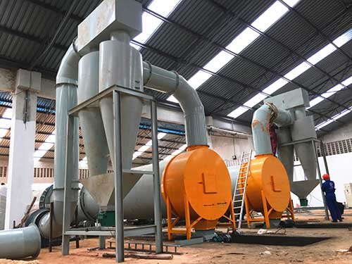 Bagasse-Dryer-Installation