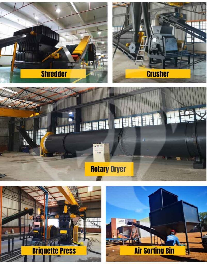 KX-Biomass-briquetting-plant-machines-included