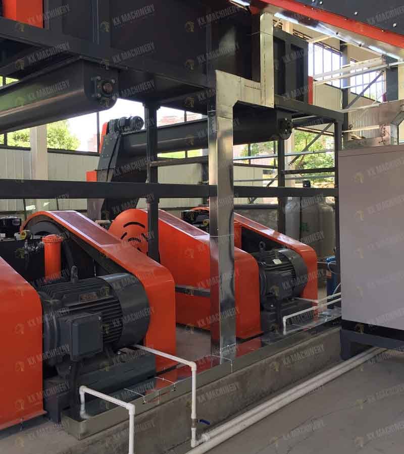 sawdust briquette machine installation
