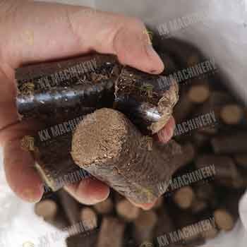 sawdust briquettes