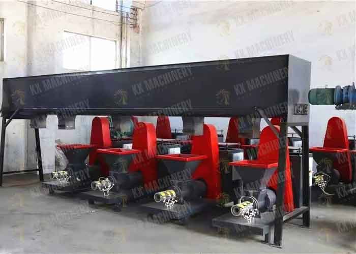 screw type briquette press machine united