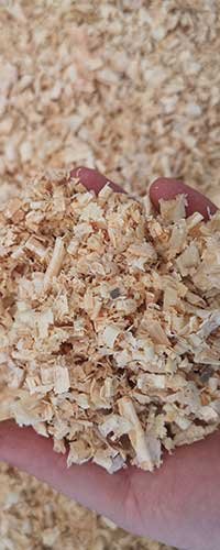 wood shavings within 30mm
