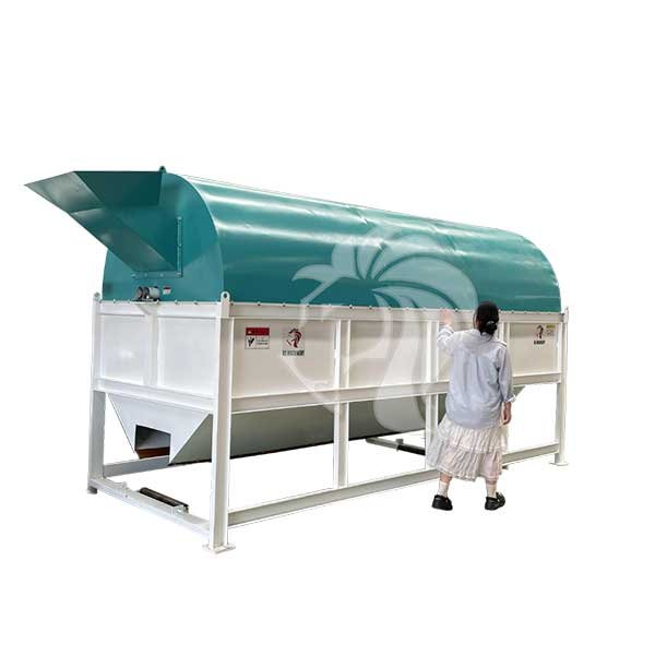 peanut-shell-rotary-screener